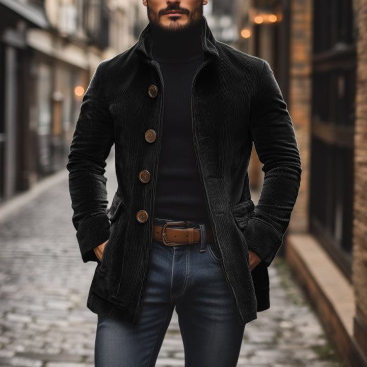 Benedict | Men’s Jacket in a Smart Button Front Style