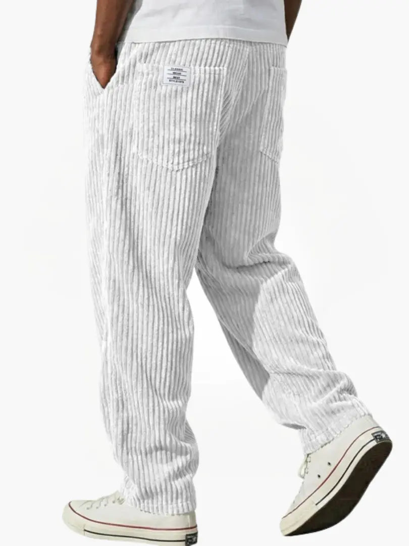 Rovek | Men’s Trousers with relaxed fit and elastic core line