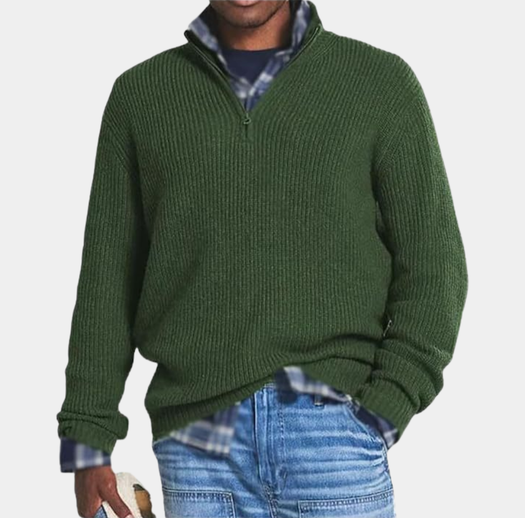 Everford™ | Edward – Half-Zip Jumper for Men