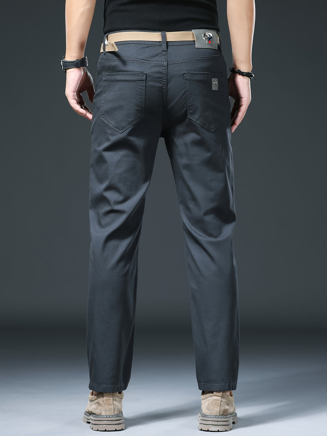 Zenvor | Men’s Straight-Leg Trousers with polished, precise tailoring