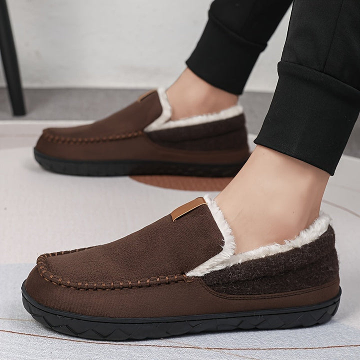 Brenor | Men’s Slip-On Slippers designed for everyday comfort