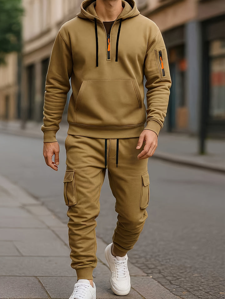 Zyren | Men’s Hoodie Set in a Sport-Ready Design