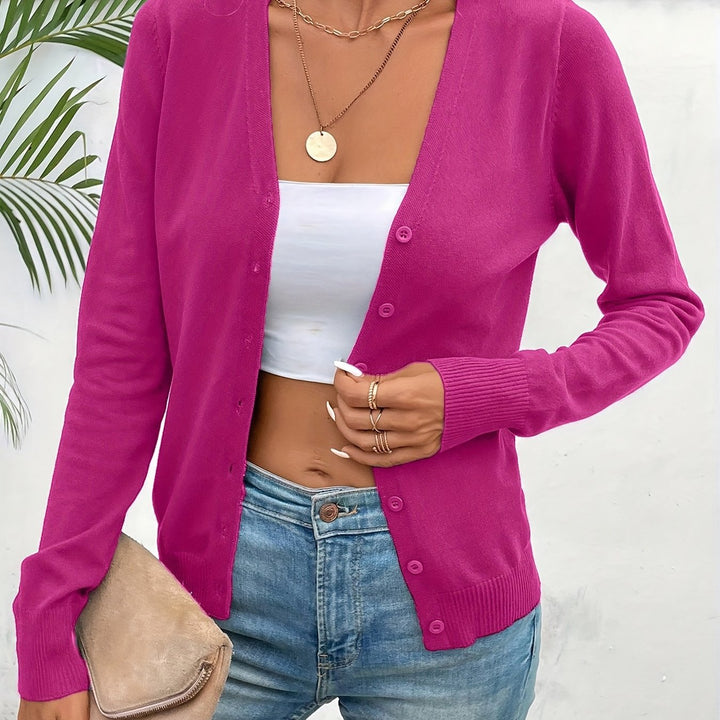 Virellia | Women’s Button Front Cardigan for Everyday Layering