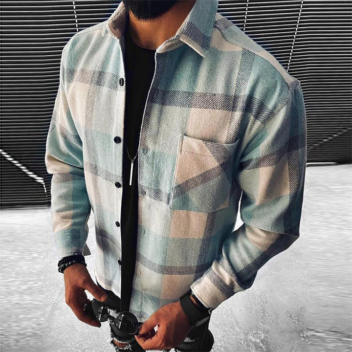 Virel | Men’s Check Shirt Jacket for Casual Layering