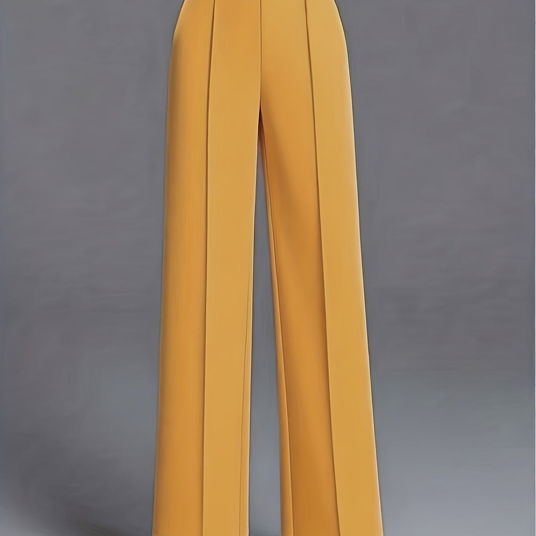 Lioren | Women’s High Waist Trousers with a tailored wide leg