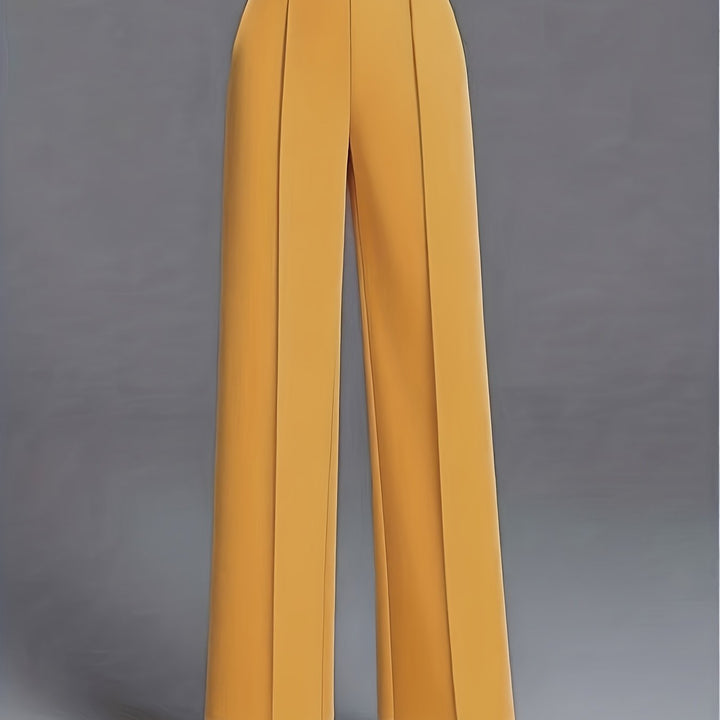 Lioren | Women’s High Waist Trousers with a tailored wide leg