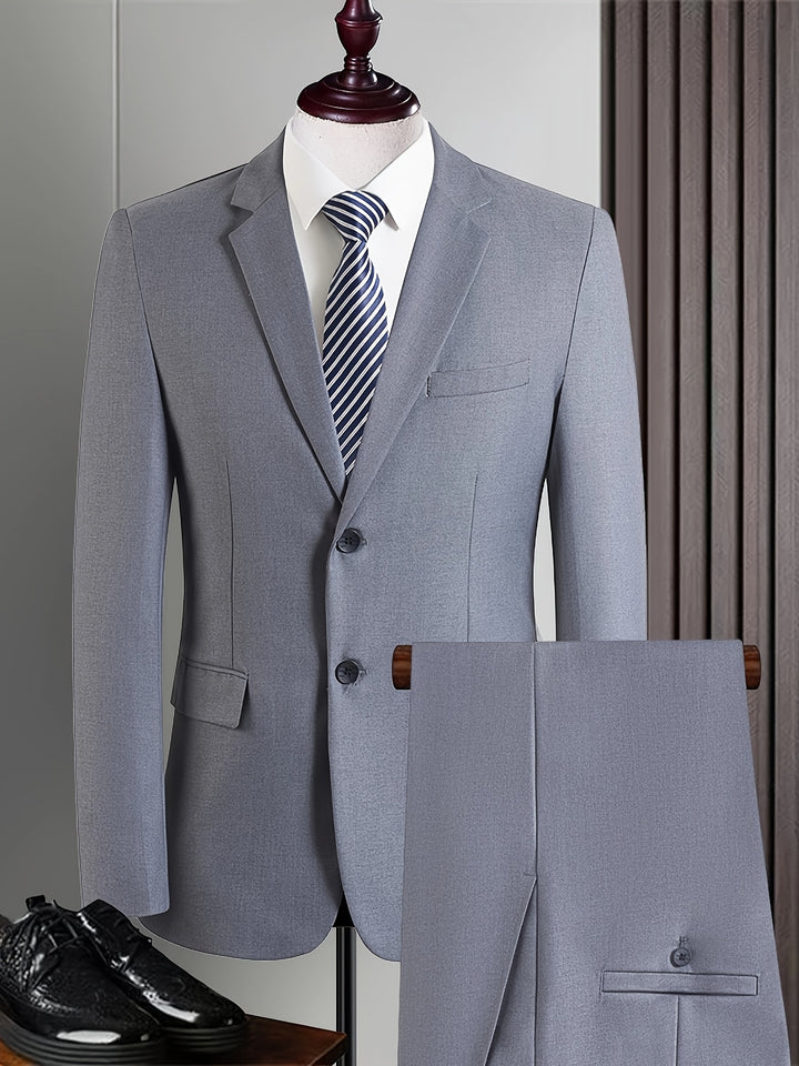 Eldorin | Men’s Two-Piece Suit in a refined tailored figure