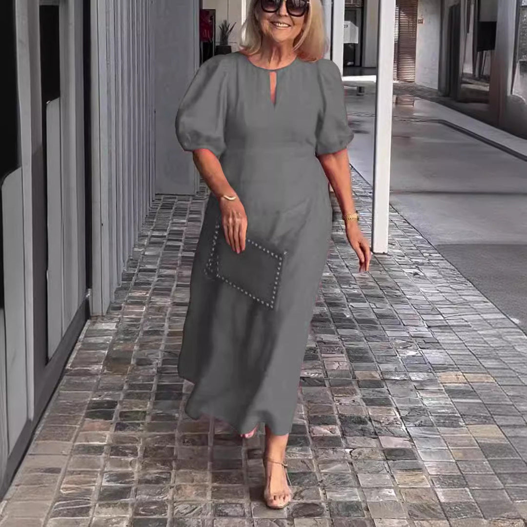 Renata | Women’s Red Maxi Dress Made for Special Events