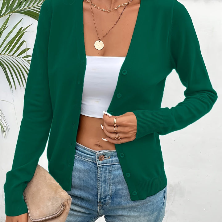 Virellia | Women’s Button Front Cardigan for Everyday Layering