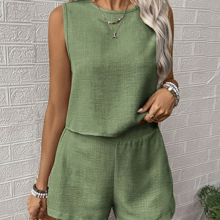 Tia | Women’s Sleeveless Co-Ord Set for Summertime escapes