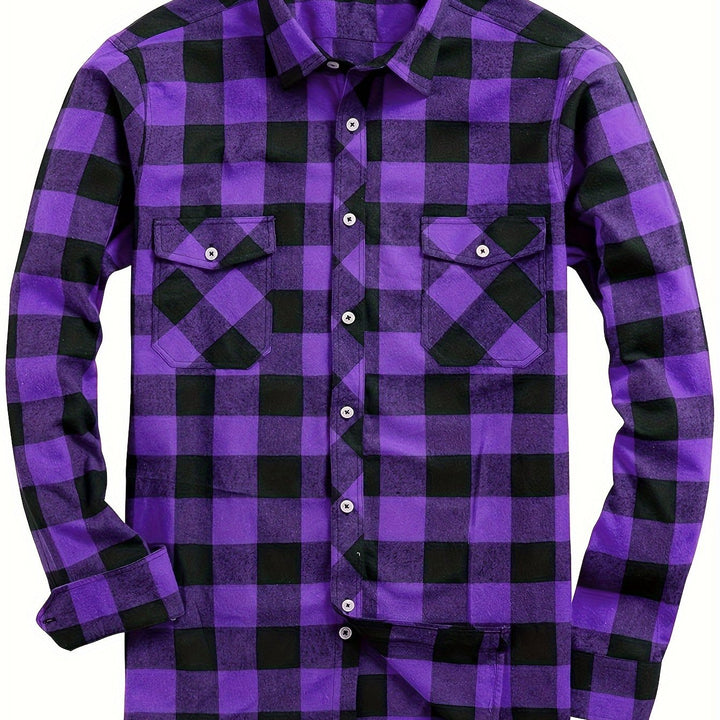 Dovian | Men’s Shirt in a Checked Casual Style