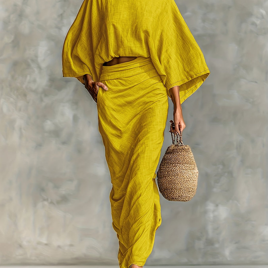 Alvara | Women’s Two-Piece Set with Relax Outerwear