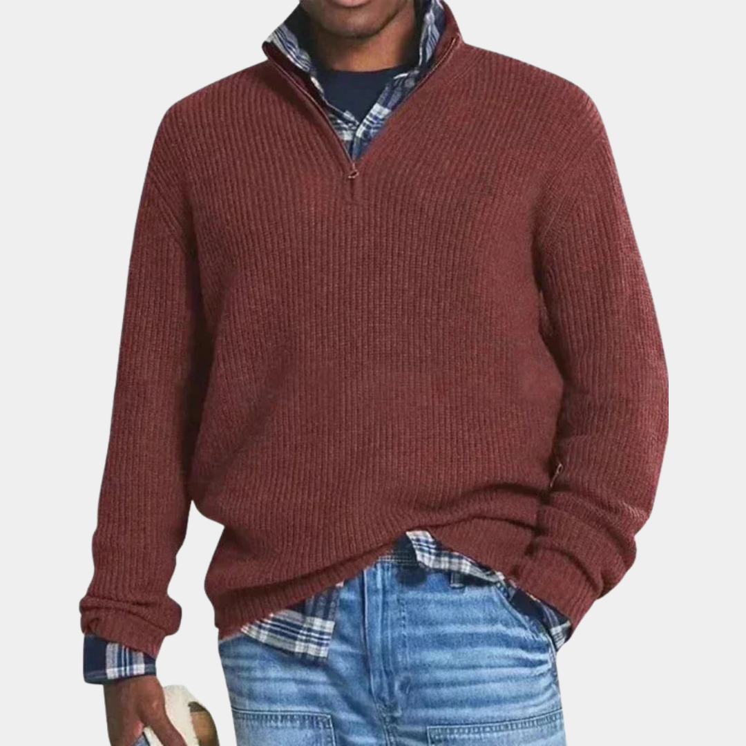 Everford™ | Edward – Half-Zip Jumper for Men