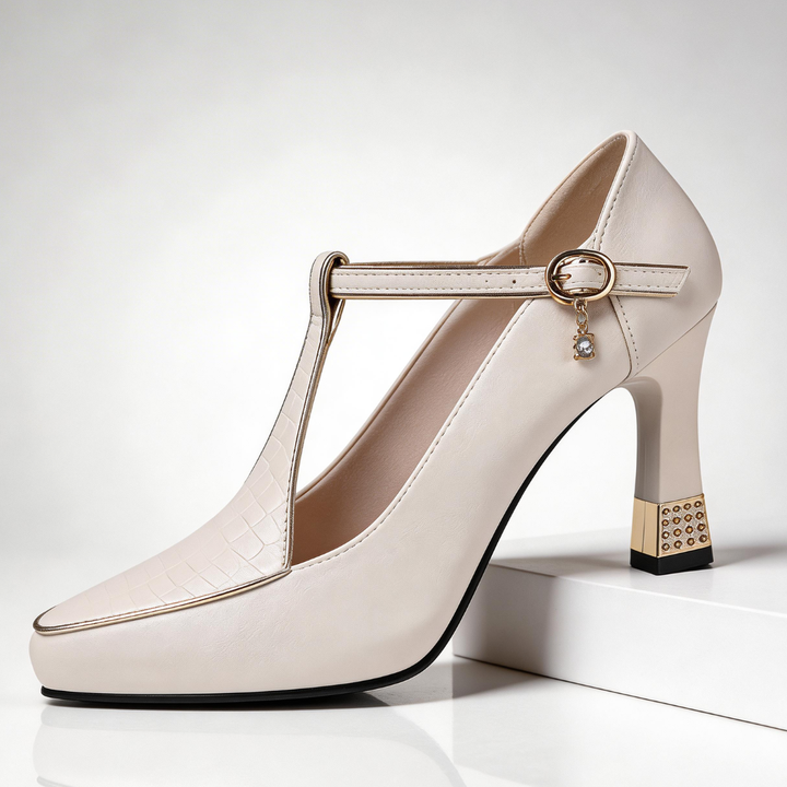 Isadora | Women’s T-Bar Heels for Occasion Outfits