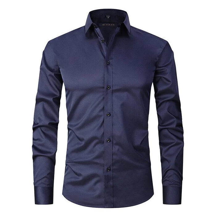 Thomas | Men’s Stretch Shirt with Clean Formal Look