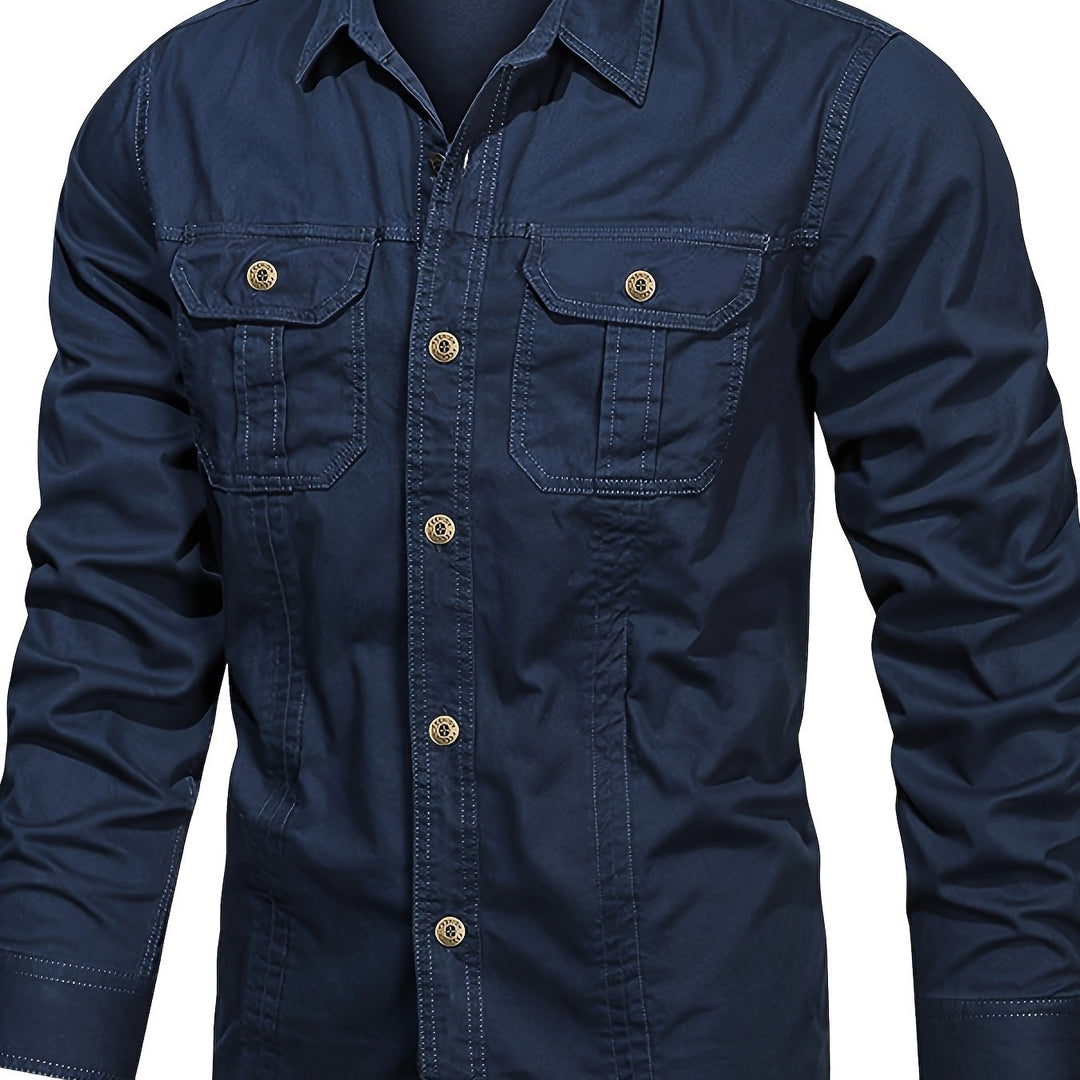 Harvion | Men’s Utility Shirt for Everyday Outdoor Look