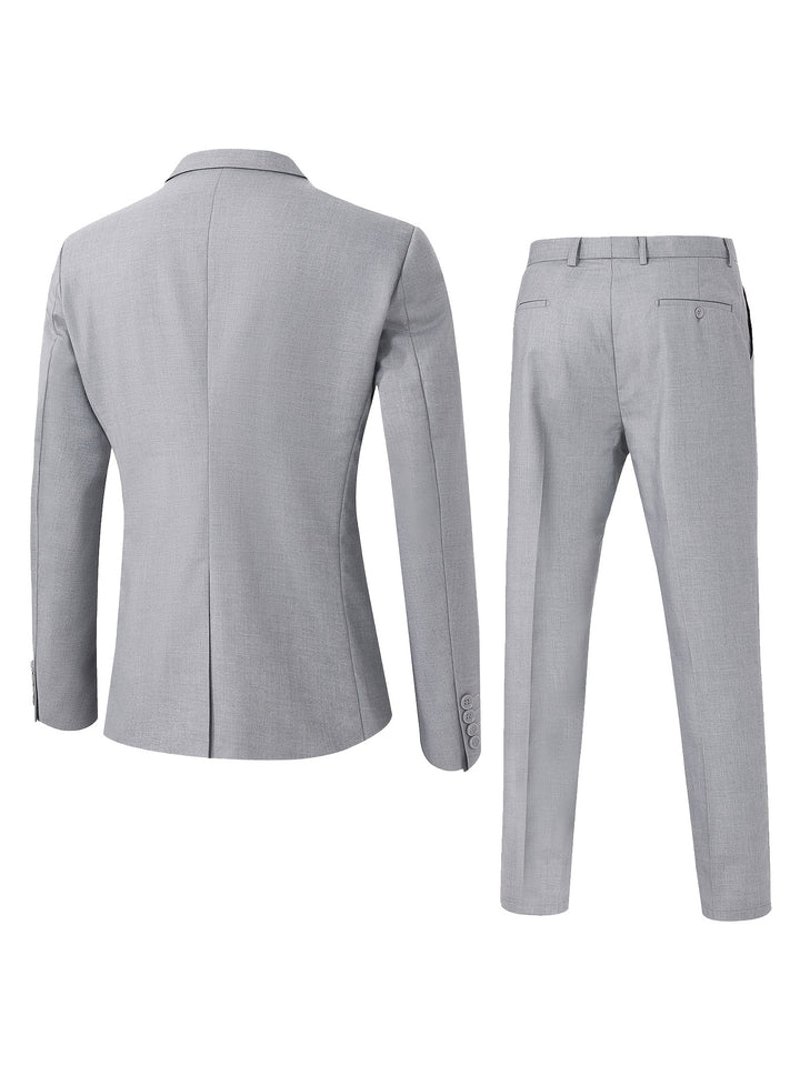 Virello | Men’s Two-Piece Suit designed for smart casual styling