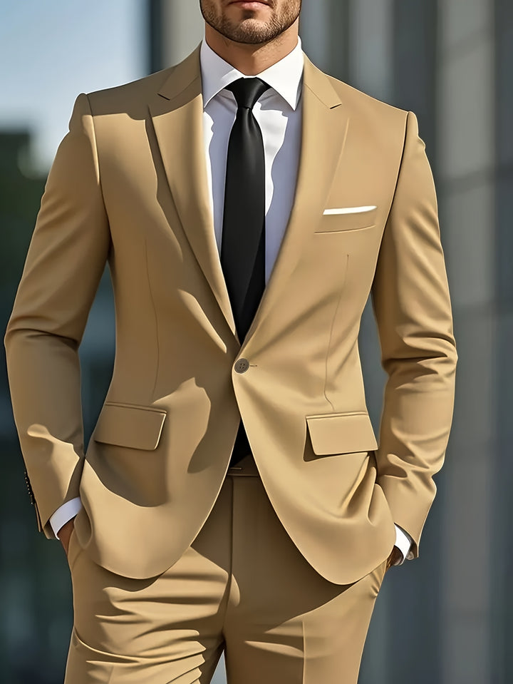 Trevano | Men’s Two-Piece Suit with tailored fit and sleek modern theme