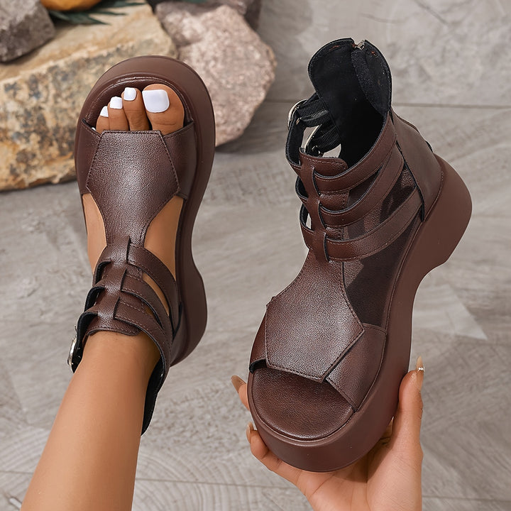 Kaela | Women’s Platform Sandals with Strap Design
