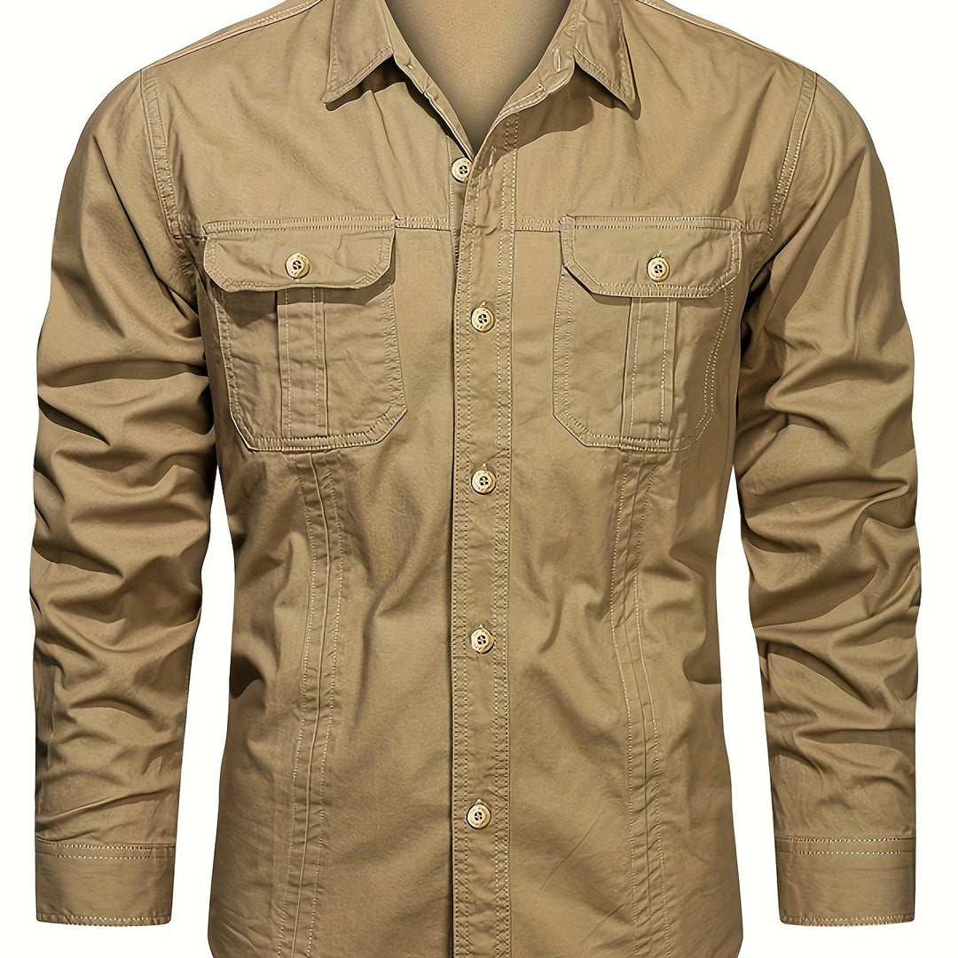 Harvion | Men’s Utility Shirt for Everyday Outdoor Look