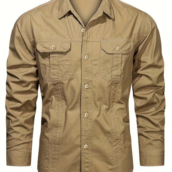 Harvion | Men’s Utility Shirt for Everyday Outdoor Look