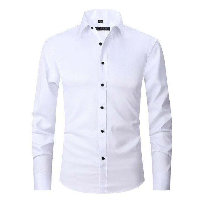 Thomas | Men’s Stretch Shirt with Clean Formal Look