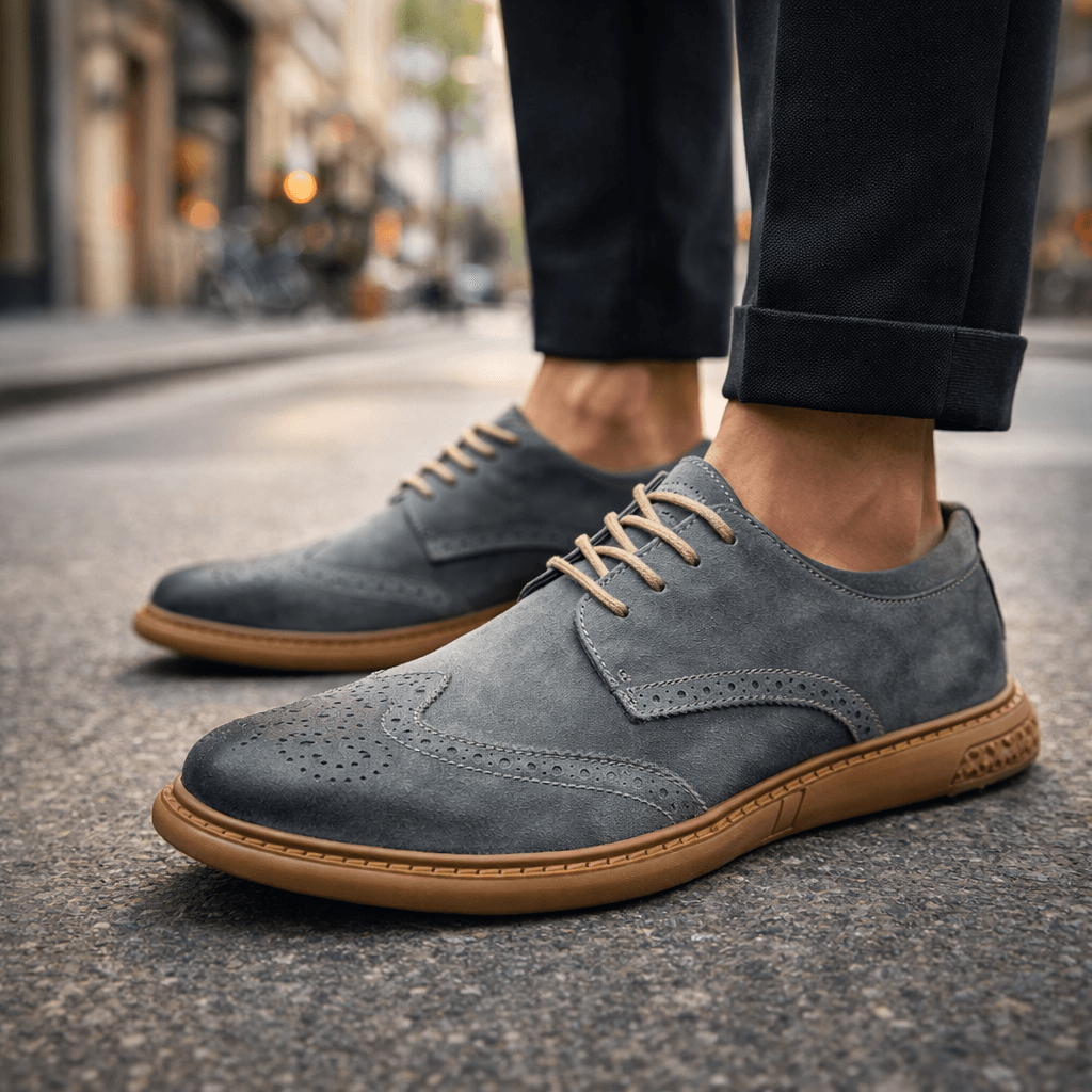 Bastian | Men’s Brogue Shoes for Neat Casual Clothing
