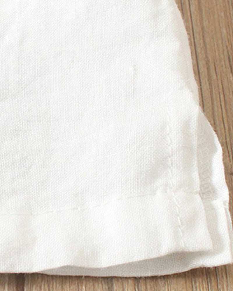 Mireya | Women’s Button Detail Top with Relaxed Form