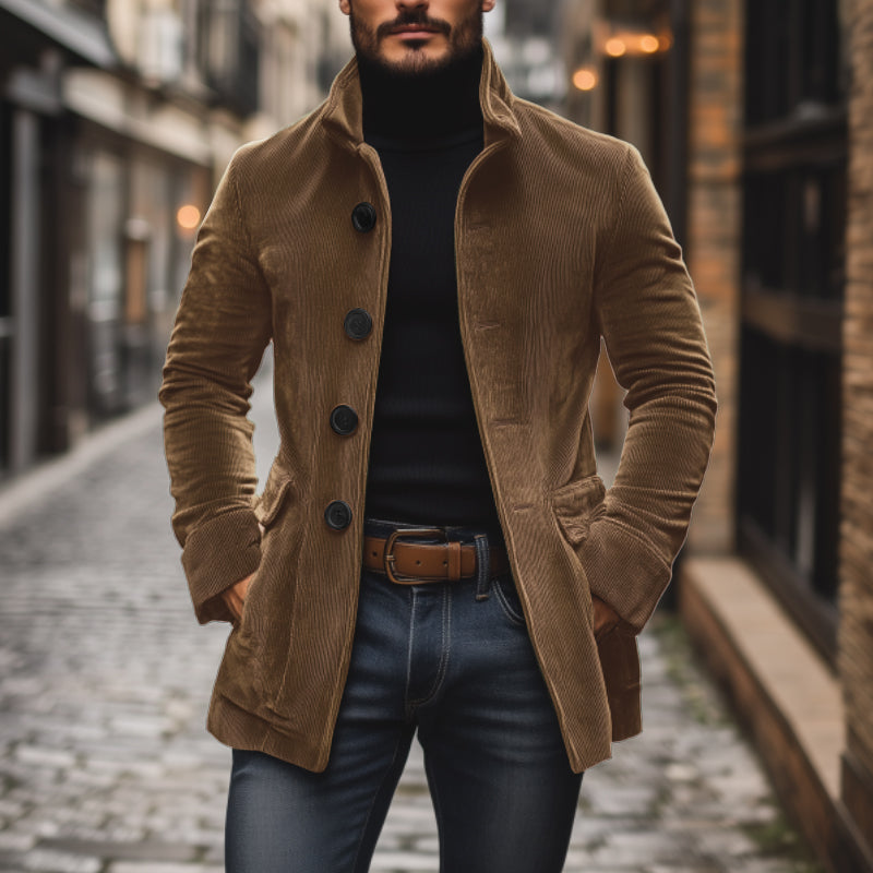 Benedict | Men’s Jacket in a Smart Button Front Style