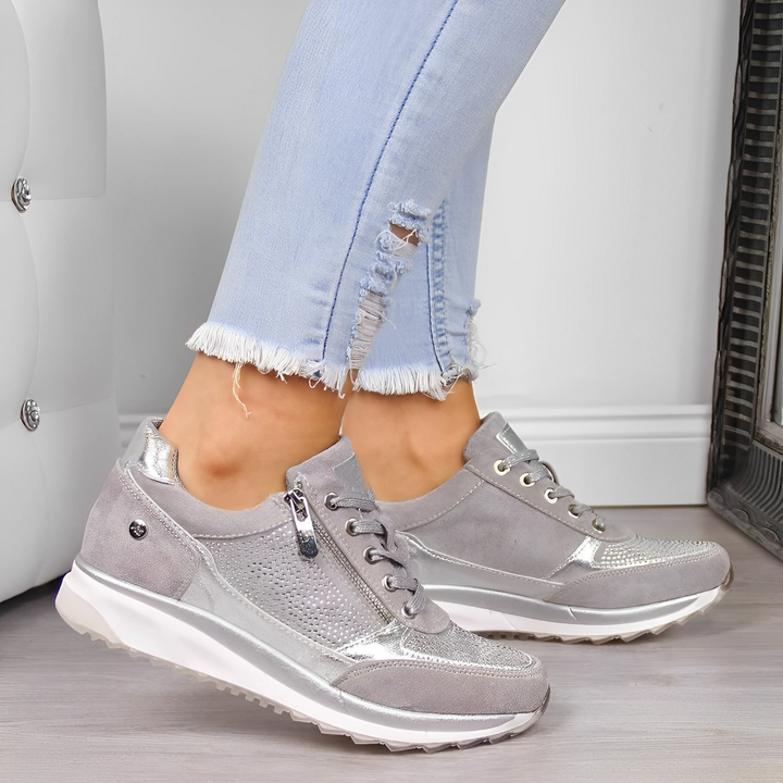 Jovelle | Women’s Trainers featuring Secure Zip Fastening
