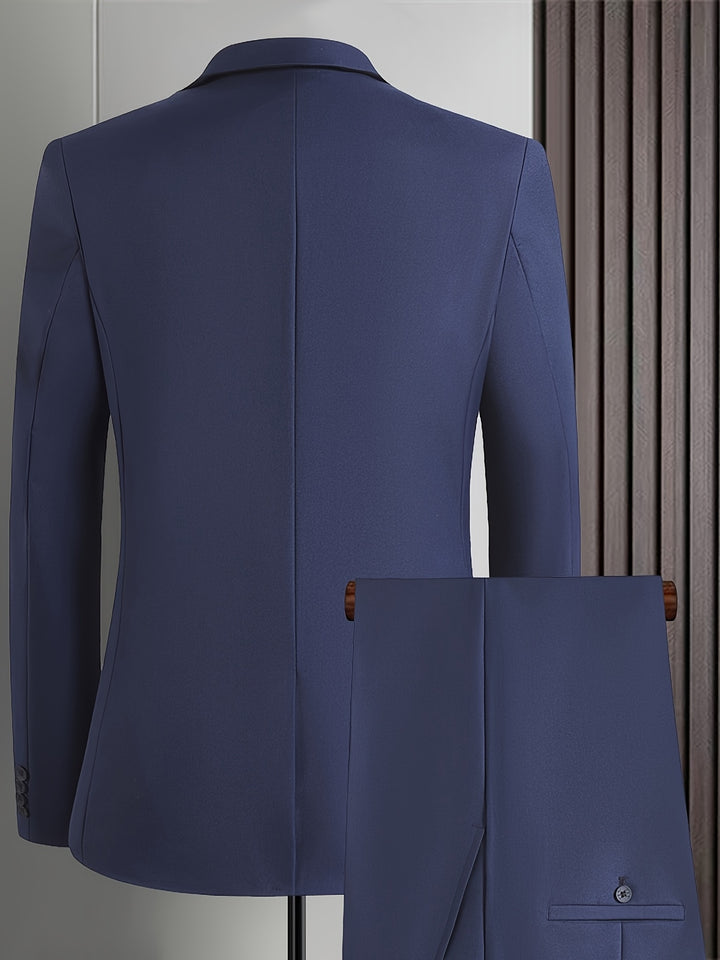 Eldorin | Men’s Two-Piece Suit in a refined tailored figure