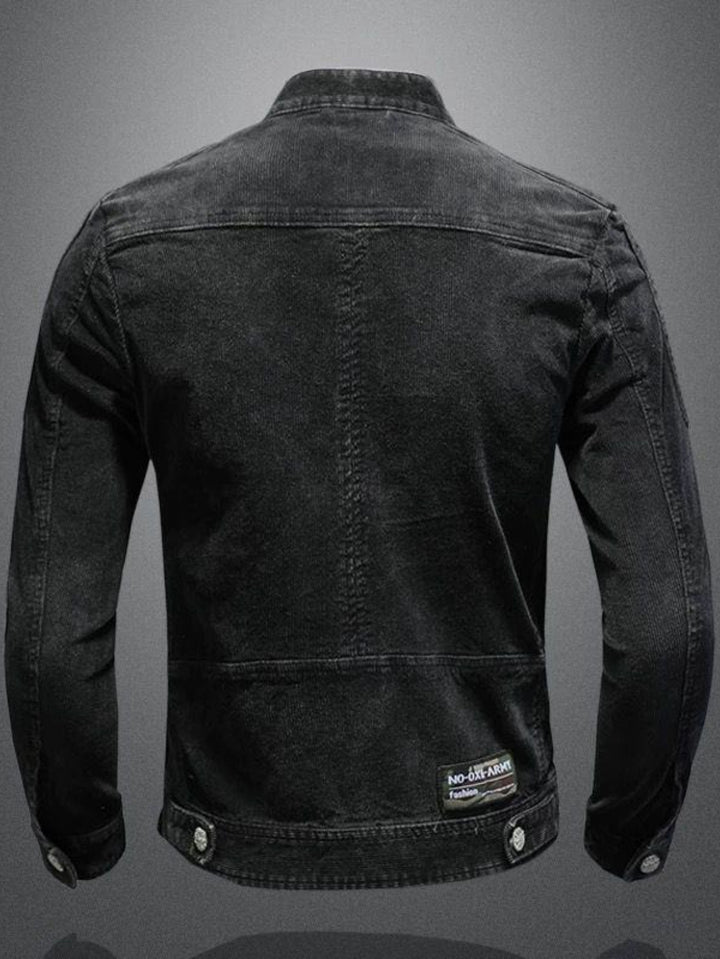 Draven | Men’s Biker Jacket featuring Zip Details