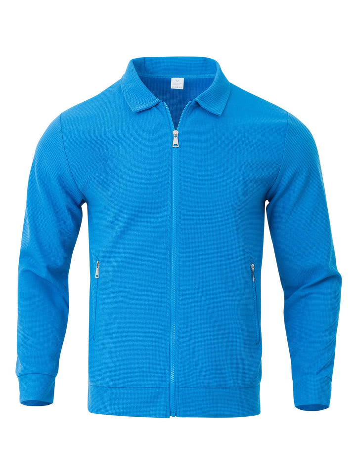 Corvin | Men’s Zip Jacket in a Clean Modern Style