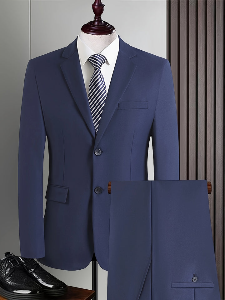 Eldorin | Men’s Two-Piece Suit in a refined tailored figure