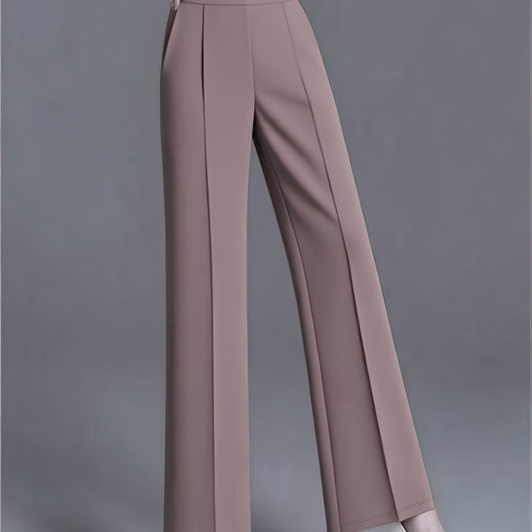 Lioren | Women’s High Waist Trousers with a tailored wide leg