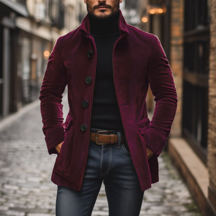 Benedict | Men’s Jacket in a Smart Button Front Style