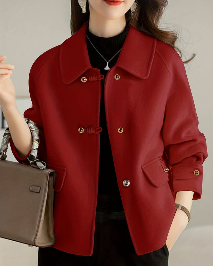 Calyvera | Women’s Button Jacket with sleek tailored finish