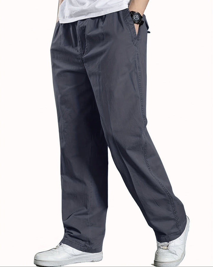 Dravion | Men’s Casual Trousers with a relaxed straight-leg build