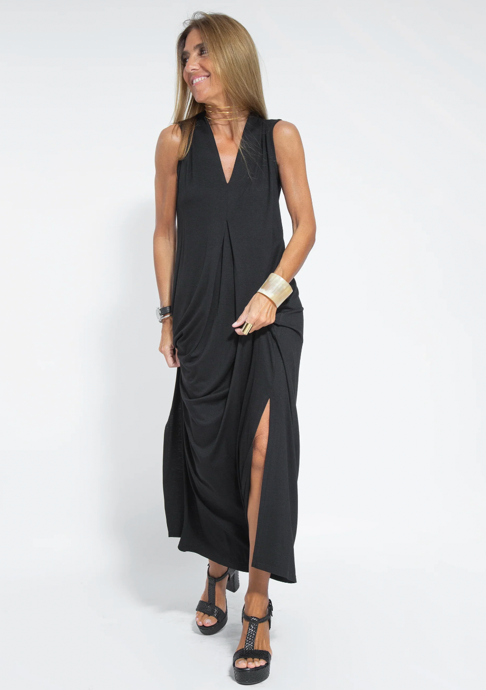 Elvéra | Women’s Loose Fit Maxi Dress with Elegant Flow and Comfort