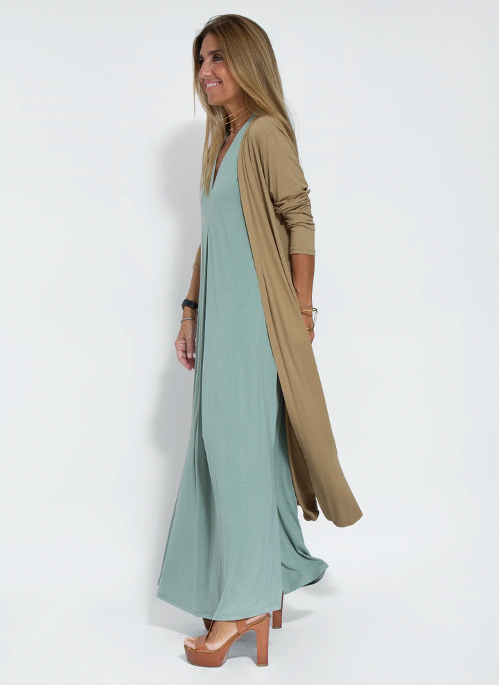 Elvéra | Women’s Loose Fit Maxi Dress with Elegant Flow and Comfort