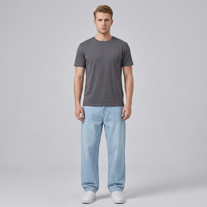 Blake | Men's Loose Fit Jeans With Wide Leg