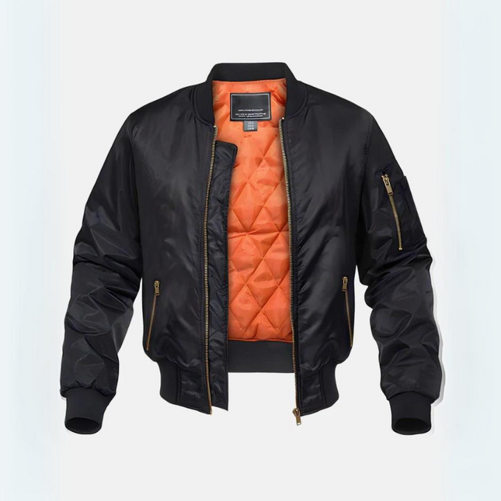 Raxon | Men’s Bomber Jacket featuring Zip Details