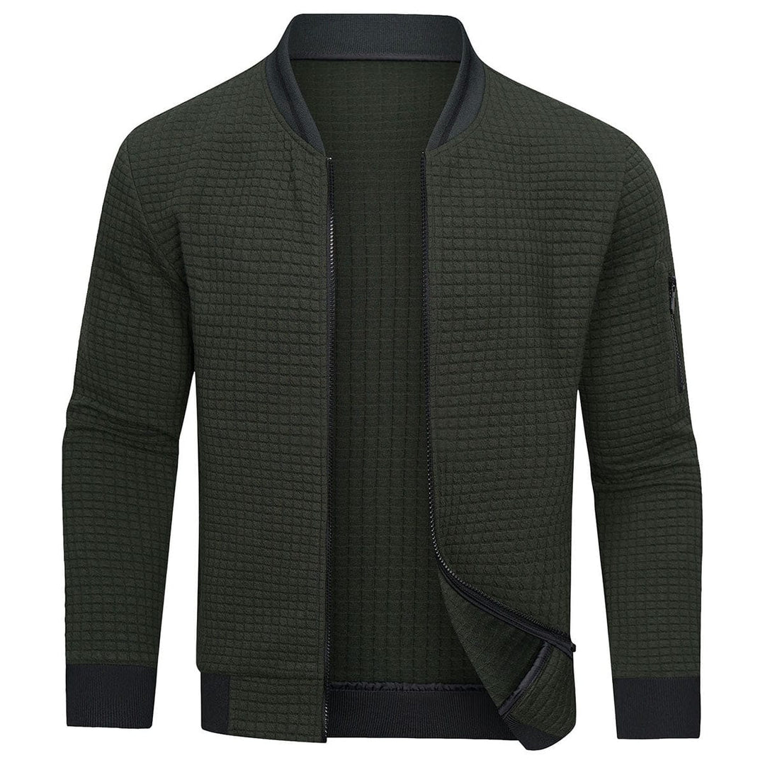 Ravello | Men’s Quilted Jacket featuring contrast trim