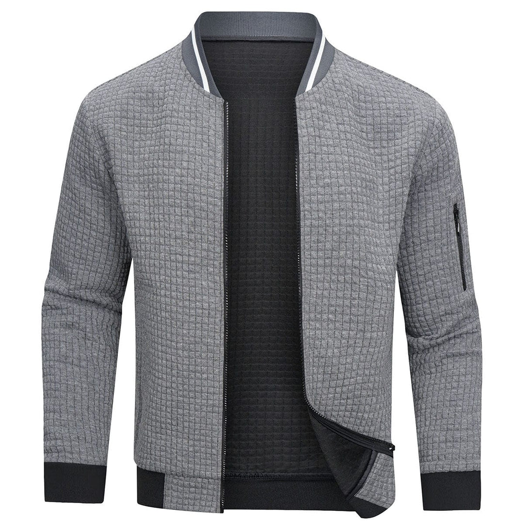 Ravello | Men’s Quilted Jacket featuring contrast trim