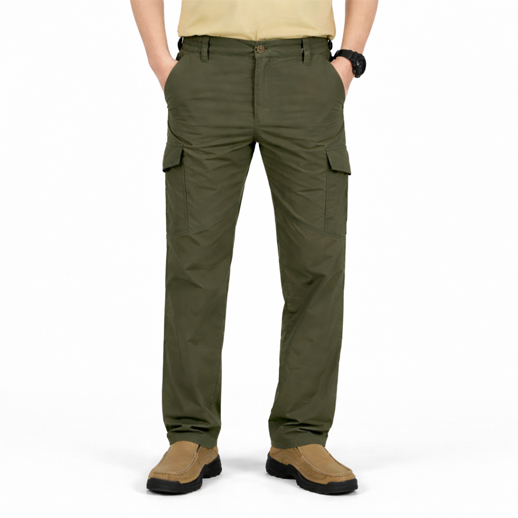 Torvian | Men’s Cargo Trousers in a straight utility-driven design