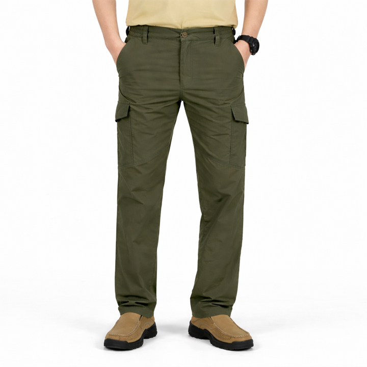 Torvian | Men’s Cargo Trousers in a straight utility-driven design