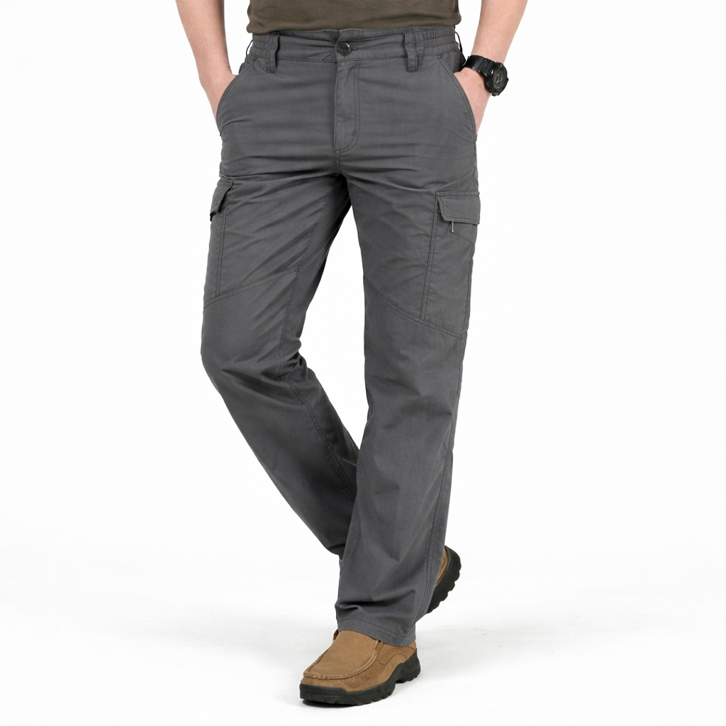 Torvian | Men’s Cargo Trousers in a straight utility-driven design