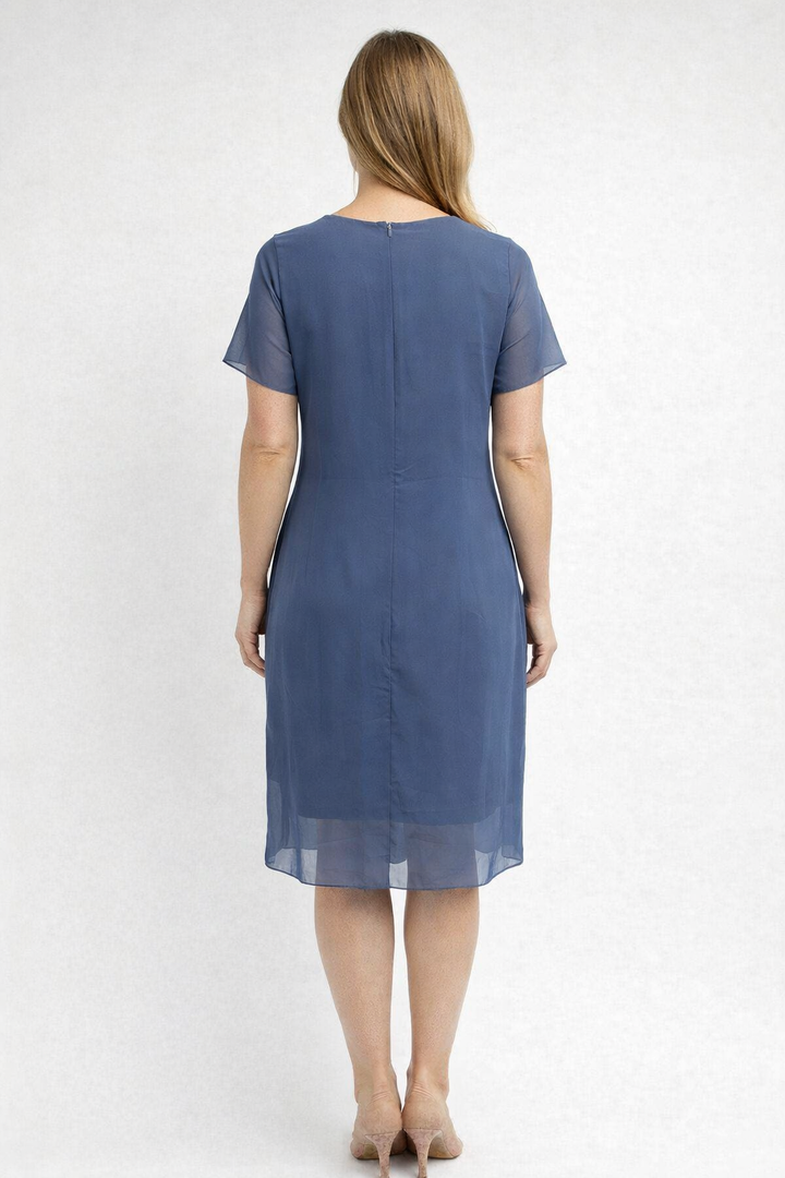 Marena | Women’s Layered Midi Dress for Elegant Occasions