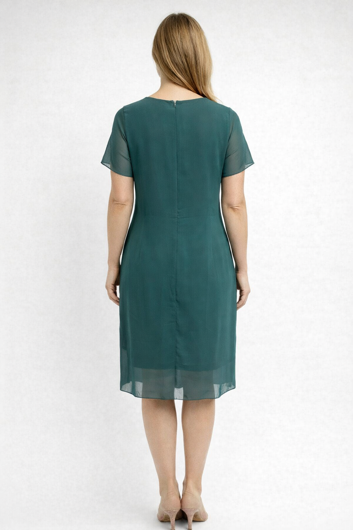 Marena | Women’s Layered Midi Dress for Elegant Occasions