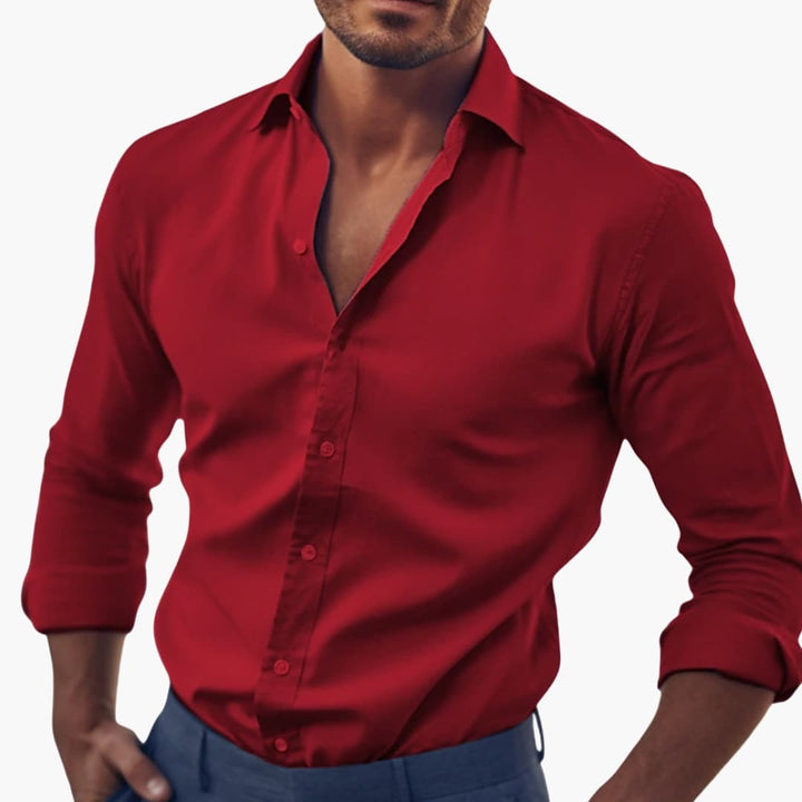 Aurevyn | Men’s Slim Shirt for put-together look